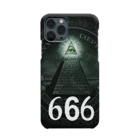 PARANORMAL33のEYE OF PROVIDENCE666 スマホケース