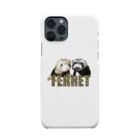 thine12shopのフェレット　カモフラージュ Smartphone Case