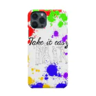 cha-cha-maruのTake it easy !! Smartphone Case