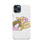 5corgisのドーナツコーギー Smartphone Case