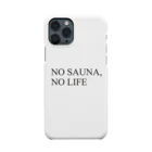サウナマンのNO SAUNA, NO LIFE Smartphone Case