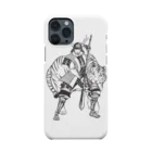 PERUGIA STOREの墨絵風武将絵 Smartphone Case