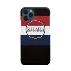 はだちゃん M.HADA PHOTO GOODSのスマートフォンケース Black Smartphone Case