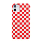 inazuma.co.jpのchecker flag* (Red) スマホケース