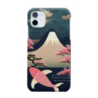 Emerald Canopyの "Zen Pond"「禅の池」 Smartphone Case