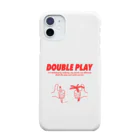 DOUBLE PLAY®︎のwork × play RED スマホケース