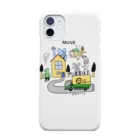 THE DOUBUTSU-ZOO SHOPのどうぶつーズ引っ越しセンタ Smartphone Case