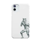チモトのキモイグッズの猫パンチ iPhone11用ケース Smartphone Case