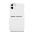 Minimal Design HausのMinimal Design Hausロゴ スマホケース