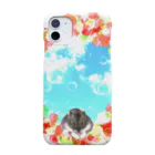 福猫の花壇のハムの夢 Smartphone Case