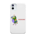 ねこぜや のROBOBO アオボウシインコ Smartphone Case