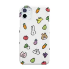 suzuharu_no_goodsのうささんズとお野菜 Smartphone Case