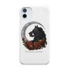 ハルノキ工房の紅食む黒狼（カラー） Smartphone Case