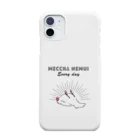 屋台 urukaのMECCHA NEMUI 白文鳥 Smartphone Case