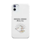 屋台 urukaのMECCHA NEMUI いぬ スマホケース