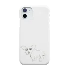 unko unkoのエサ待ちの犬 Smartphone Case