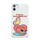 ゆ(　˙-˙　)ゆのI♡LOVE桜文鳥 Smartphone Case