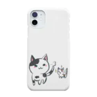 ねこまみれのボスについて行く猫 Smartphone Case