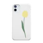 rilybiiのyellow tulip スマホケース