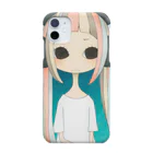 絵の具と女の子の聴いてるよ Smartphone Case