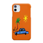 IURAのIPHONE COVER 11. HONE HONE DRIVE / ORANGE スマホケース