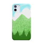 ✨🌈✨ユラクラカン🇯🇵 ✨🌈✨の☁️青空と雲☁️と青い山脈🗻ズ Smartphone Case