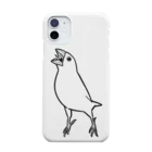 たかはらのチンピラ白文鳥 Smartphone Case