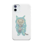 多分ねこのロボットをぎゅっ(ターコイズ) Smartphone Case