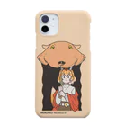 へんないきものチャンネルのきつねさんとメンダコ Smartphone Case