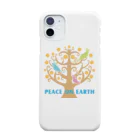 フェザーフレンズの鳥/Peace on Earthツリー Smartphone Case