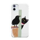 小鳥と映画館のカラスと猫 Smartphone Case