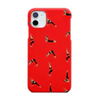 pipumi shopのヨガ軍団iPhoneケース Smartphone Case