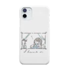 三桜のお店のティータイム女の子 Smartphone Case