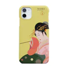 陽気絵屋(Yo-U-Ki-e, ya)-POP浮世絵のYo-U-Ki-e「玉屋内小紫」（浮世絵）スマホケース Smartphone Case