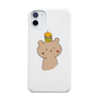 片耳難聴 taboooooのかたみみクマのくーま Smartphone Case