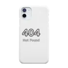 生きづらさお助けやさんのERROR：404 Not Found Smartphone Case