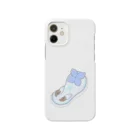 Jackalope Houseのツノアリウサギアジサイモドキウミウシ 青色ver. Smartphone Case