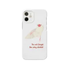 文鳥中心のDo not forget  the wing stretch!（ダーク用） Smartphone Case