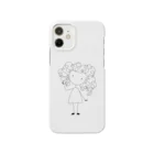 morecolorfulの女の子(白黒) Smartphone Case