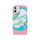 Honey  milk.のHoney milk. original logo♡ Smartphone Case