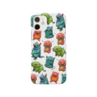 monyuraのmonyura monster(総柄) Smartphone Case