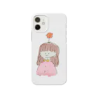 頭の上にお花。のはなこ Smartphone Case