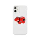 atelierSEEK  artistic garageの赤べこちゃん　iPhone12mini専用ケース Smartphone Case