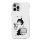 ほっかむねこ屋（アトリエほっかむ）のお買い物ねこ Smartphone Case