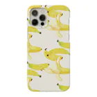 Miho MATSUNO online storeのLovely Bananas スマホケース