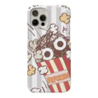 イラスト MONYAAT のポップコーン侵入OK Smartphone Case