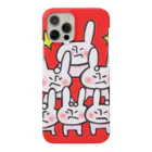 イラストレーター yasijunのうさぎ、ピラミッド！スマートフォンケース Smartphone Case