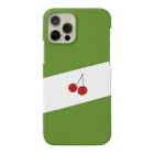 mau_shopの抹茶Cherry🍒さくらんぼ Smartphone Case