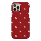 colom-dogsのトイプードル.レッド.【COLOM.コロ。】パターン Smartphone Case