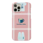 Teal Blue CoffeeのTealBlueItems _Cube PINK Ver. Smartphone Case